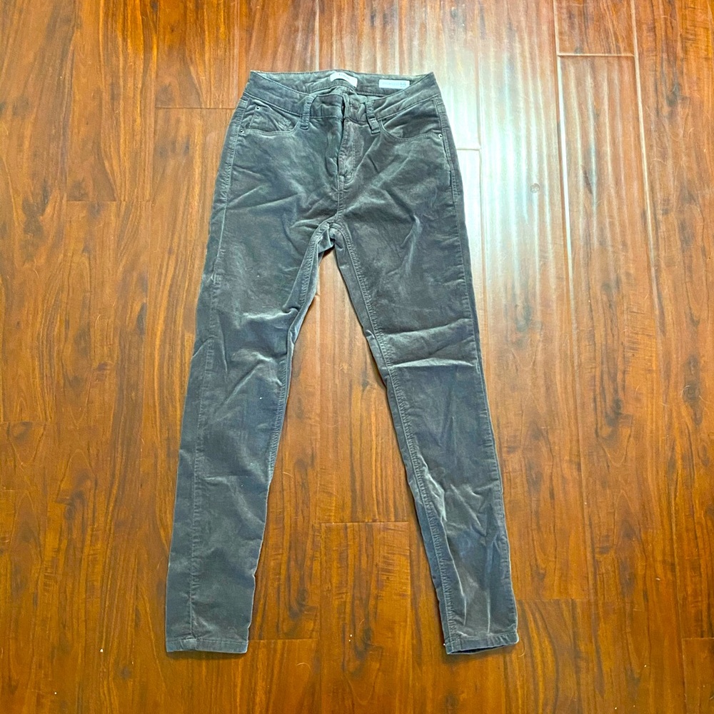 Charcoal Corduroy Pants - Size 2/26